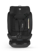 COCCOLLE Scaun auto rotativ iSize Velsa Jet Black cu isofix top-tether protectie la impact lateral reglabil