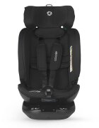 COCCOLLE Scaun auto rotativ iSize Velsa Jet Black cu isofix top-tether protectie la impact lateral reglabil
