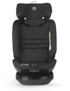 COCCOLLE Scaun auto rotativ iSize Velsa Jet Black cu isofix top-tether protectie la impact lateral reglabil