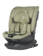 COCCOLLE Scaun auto rotativ iSize Velsa Moss Green cu isofix top-tether protectie la impact lateral reglabil