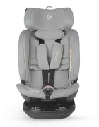 COCCOLLE Scaun auto rotativ iSize Velsa Neutral Grey cu isofix top-tether protectie la impact lateral reglabil