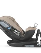 COCCOLLE Scaun auto rotativ iSize Velsa Taupe Brown cu isofix top-tether protectie la impact lateral reglabil