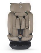 COCCOLLE Scaun auto rotativ iSize Velsa Taupe Brown cu isofix top-tether protectie la impact lateral reglabil