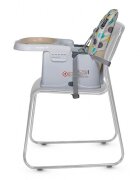 COCCOLLE Scaun de luat masa 2in1 pentru copii Ziti multifunctional Cu functie de inaltator Centuri in 5 puncte Spatar reglabil in 2 pozitii Tavita reglabila in 3 pozitii Dispozitiv anti-alunecare sub tavita pana la 15 k