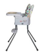 COCCOLLE Scaun de luat masa 2in1 pentru copii Ziti multifunctional Cu functie de inaltator Centuri in 5 puncte Spatar reglabil in 2 pozitii Tavita reglabila in 3 pozitii Dispozitiv anti-alunecare sub tavita pana la 15 k