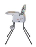 COCCOLLE Scaun de luat masa 2in1 pentru copii Ziti multifunctional Cu functie de inaltator Centuri in 5 puncte Spatar reglabil in 2 pozitii Tavita reglabila in 3 pozitii Dispozitiv anti-alunecare sub tavita pana la 15 k