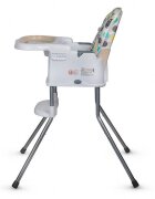 COCCOLLE Scaun de luat masa 2in1 pentru copii Ziti multifunctional Cu functie de inaltator Centuri in 5 puncte Spatar reglabil in 2 pozitii Tavita reglabila in 3 pozitii Dispozitiv anti-alunecare sub tavita pana la 15 k