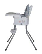 COCCOLLE Scaun de luat masa 2in1 pentru copii Ziti multifunctional Cu functie de inaltator Centuri in 5 puncte Spatar reglabil in 2 pozitii Tavita reglabila in 3 pozitii Dispozitiv anti-alunecare sub tavita pana la 15 k