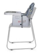 COCCOLLE Scaun de luat masa 2in1 pentru copii Ziti multifunctional Cu functie de inaltator Centuri in 5 puncte Spatar reglabil in 2 pozitii Tavita reglabila in 3 pozitii Dispozitiv anti-alunecare sub tavita pana la 15 k