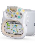 COCCOLLE Scaun de luat masa 2in1 pentru copii Ziti multifunctional Cu functie de inaltator Centuri in 5 puncte Spatar reglabil in 2 pozitii Tavita reglabila in 3 pozitii Dispozitiv anti-alunecare sub tavita pana la 15 k