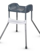 COCCOLLE Scaun de luat masa 2in1 pentru copii Ziti multifunctional Cu functie de inaltator Centuri in 5 puncte Spatar reglabil in 2 pozitii Tavita reglabila in 3 pozitii Dispozitiv anti-alunecare sub tavita pana la 15 k