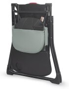 COCCOLLE Scaun de masa pentru copii Miso Tavita detasabila Pliabil la buton Sezut cu spatiu generos Material lavabil Pana la 15 kg Greystone
