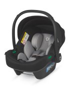 COCCOLLE Scoica auto iSize Knox Greystone husa detasabila insert din spuma de memorie