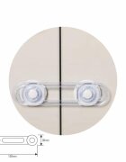 COCCOLLE Set 2 protectii pentru usi si sertare 12030mm