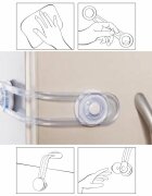 COCCOLLE Set 2 protectii pentru usi si sertare 12030mm
