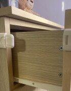 COCCOLLE Set 2 protectii pentru usi si sertare 75x75x40mm