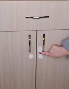 COCCOLLE Set 2 protectii pentru usi si sertare ABS multi