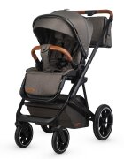 COCCOLLE Sistem modular 3 in 1 Nessia Anthracite + Scoica auto Knox Anthracite