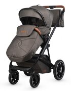 COCCOLLE Sistem modular 3 in 1 Nessia Anthracite + Scoica auto Knox Anthracite