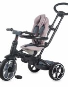 COCCOLLE Tricicleta pentru copii Modi+ Albastru multifunctionala spatar cu pozitie de somn sezut reversibil suport pentru picioare ghidon rabatabil