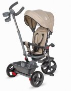 COCCOLLE Tricicleta pentru copii Primo Lunar rock multifunctionala cu sezut reversibil cu suport de picioare roti din spuma Eva copertina cu protectie UV si suport de pahar