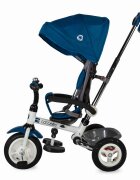 COCCOLLE Tricicleta pentru copii Urbio Air Blue pliabila roti gonflabile spatar reglabil suport pentru sticla suport picioare varsta 18-72 luni