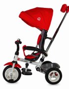 COCCOLLE Tricicleta pentru copii Urbio Air Red pliabila roti gonflabile spatar reglabil suport pentru sticla suport picioare varsta 18-72 luni