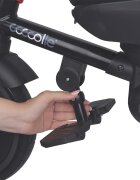COCCOLLE Tricicleta pentru copii Urbio Plus Basil Green ultrapliabila scaun rotativ controlul directiei greutate admisa 25 kg