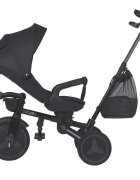 COCCOLLE Tricicleta pentru copii Urbio Plus Jet Black ultrapliabila scaun rotativ controlul directiei greutate admisa 25 kg