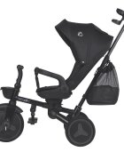 COCCOLLE Tricicleta pentru copii Urbio Plus Jet Black ultrapliabila scaun rotativ controlul directiei greutate admisa 25 kg