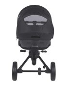 COCCOLLE Tricicleta pentru copii Urbio Plus Jet Black ultrapliabila scaun rotativ controlul directiei greutate admisa 25 kg
