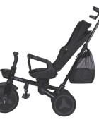 COCCOLLE Tricicleta pentru copii Urbio Plus Jet Black ultrapliabila scaun rotativ controlul directiei greutate admisa 25 kg