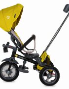 COCCOLLE Tricicleta pentru copii Velo Air Mustar 4 in 1 multifunctionala pliabila sezut reversibil de la 9 luni spatar reglabil sezut reversibil