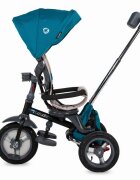 COCCOLLE Tricicleta pentru copii Velo Air Verde 4 in 1 multifunctionala pliabila sezut reversibil de la 9 luni spatar reglabil sezut reversibil