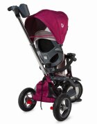 COCCOLLE Tricicleta pentru copii Velo Air Violet 4 in 1 multifunctionala pliabila sezut reversibil de la 9 luni spatar reglabil sezut reversibil