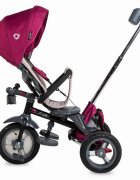 COCCOLLE Tricicleta pentru copii Velo Air Violet 4 in 1 multifunctionala pliabila sezut reversibil de la 9 luni spatar reglabil sezut reversibil
