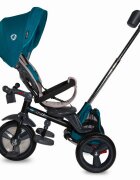COCCOLLE Tricicleta pentru copii Velo Verde 4 in 1 multifunctionala pliabila sezut reversibil de la 9 luni spatar reglabil pozitie somn suport picioare