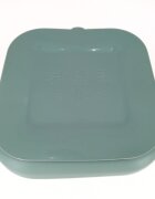 Coccorito Farfurie patrata din silicon compartimentata Mint