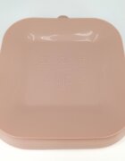 Coccorito Farfurie patrata din silicon compartimentata Soft Pink