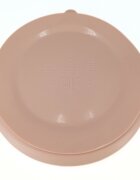 Coccorito Farfurie rotunda din silicon compartimentata Soft Pink