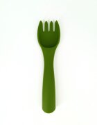 Coccorito Furculita din silicon Green