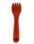 Coccorito Furculita din silicon Red
