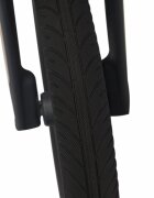 Colibro Bicicleta de echilibru pentru copii fara pedale pliabila cu scaunelul si ghidonul reglabile pe inaltime cu roti din cauciuc de 12 inch Ciao Street Gray