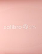 Colibro Cadita ergonomica 2 in 1 Spa Roz 86 cm reductor detasabil si dop de scurgere
