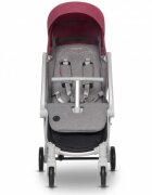 Colibro Carucior sport cu pliere compacta cadru ultra usor din aluminiu cu spatar ajustabil cu Pelerina si Husa de picioruse incluse Clip Chili