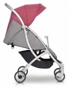 Colibro Carucior sport cu pliere compacta cadru ultra usor din aluminiu cu spatar ajustabil cu Pelerina si Husa de picioruse incluse Clip Chili
