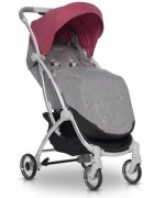 Colibro Carucior sport cu pliere compacta cadru ultra usor din aluminiu cu spatar ajustabil cu Pelerina si Husa de picioruse incluse Clip Chili