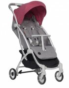Colibro Carucior sport cu pliere compacta cadru ultra usor din aluminiu cu spatar ajustabil cu Pelerina si Husa de picioruse incluse Clip Chili