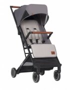 Colibro Carucior sport pliabil cu o singura mana Dual Fold Cadru din aluminiu ultra usor 63 kg spatar reglabil in pozitie somn cu husa de picioruse si pelerina de ploaie incluse Novel Dove