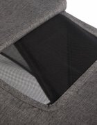 Colibro Carucior sport pliabil cu o singura mana Dual Fold Cadru din aluminiu ultra usor 63 kg spatar reglabil in pozitie somn cu husa de picioruse si pelerina de ploaie incluse Novel Linen